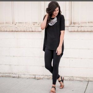 Solid Black Irma Lularoe top